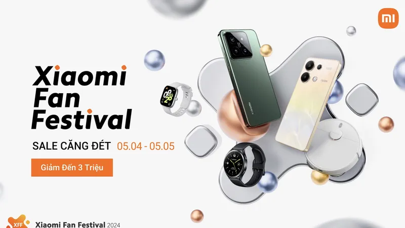 Xiaomi chính thức khởi động chuỗi sự kiện Xiaomi Fan Festival năm 2024