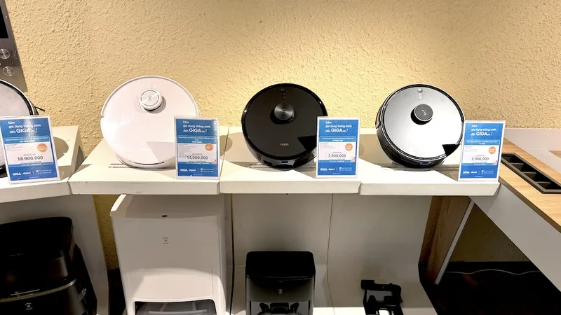 Các sản phẩm của ECOVACS ROBOTICS