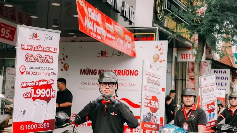 Minh Tuấn Mobile khai trương chi nhánh tiếp theo tại quận Tân Phú, TPHCM