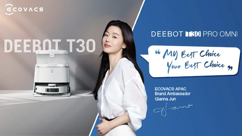 Diễn viên Hàn Quốc Jun Ji-hyun trở thành Đại sứ thương hiệu của ECOVACS ROBOTICS