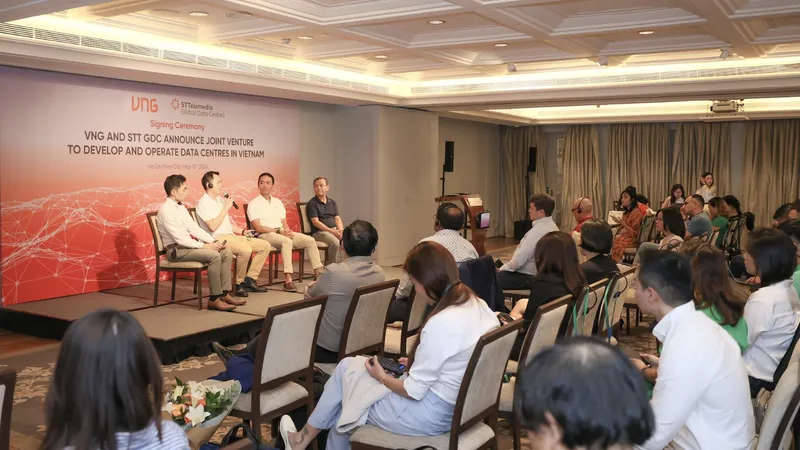 Họp báo công bố hợp tác của hai đơn vị diễn ra tại TPHCM.