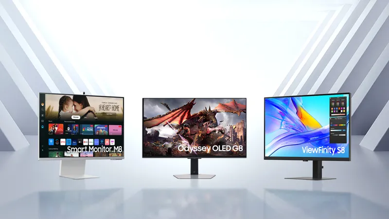 CáC sản phẩm Odyssey OLED, Smart Monitor và ViewFinity năm 2024 của Samsung