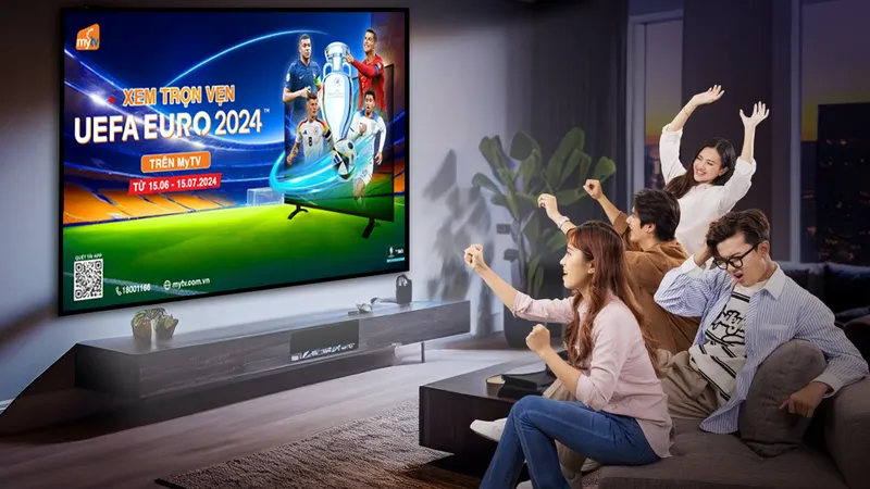 MyTV phát toàn bộ 51 trận đấu của mùa giải Euro năm nay