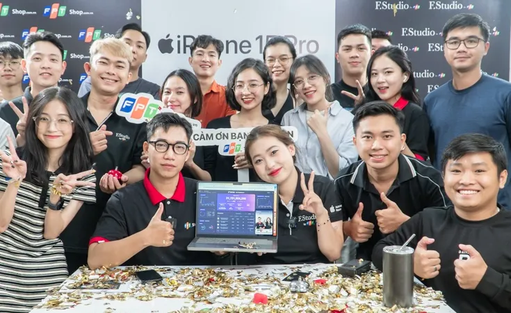Một sự kiện mở bán sản phẩm Apple trên TikTok Shop của F.Studio by FPT.