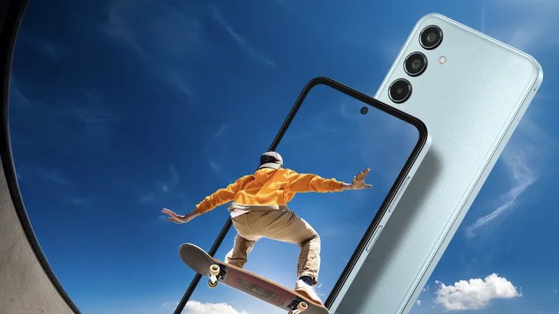 Galaxy M35 5G và Galaxy M55 5G với lượng pin thoải mái xài cả ngày