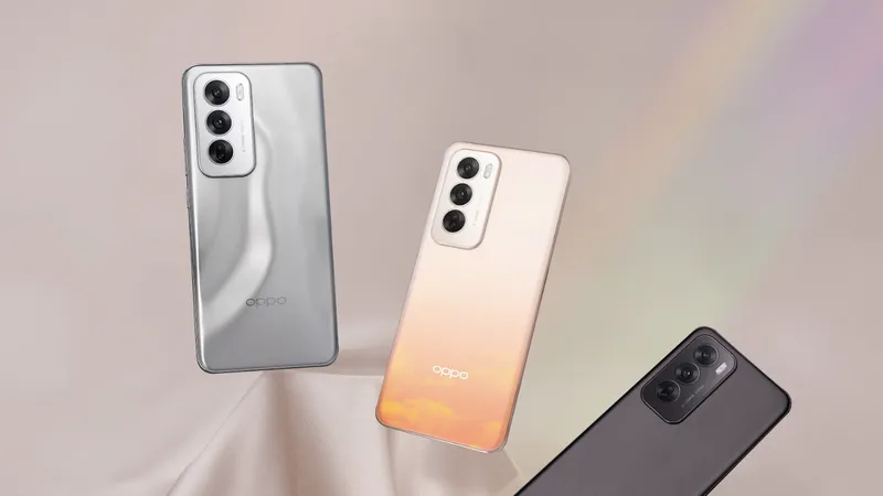 OPPO Reno12 Series với thiết kế hiện đại