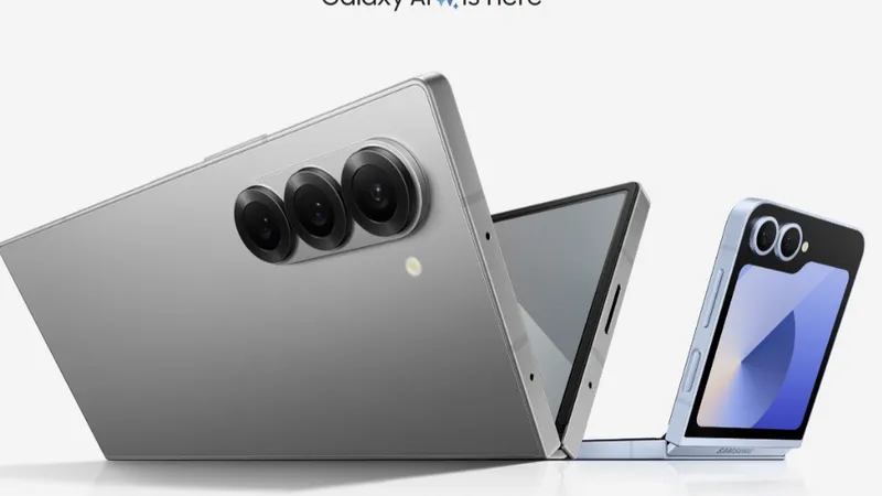 Galaxy Z Fold6 và Galaxy Z Flip6, hai trong nhiều sản phẩm của Samsung vừa ra mắt