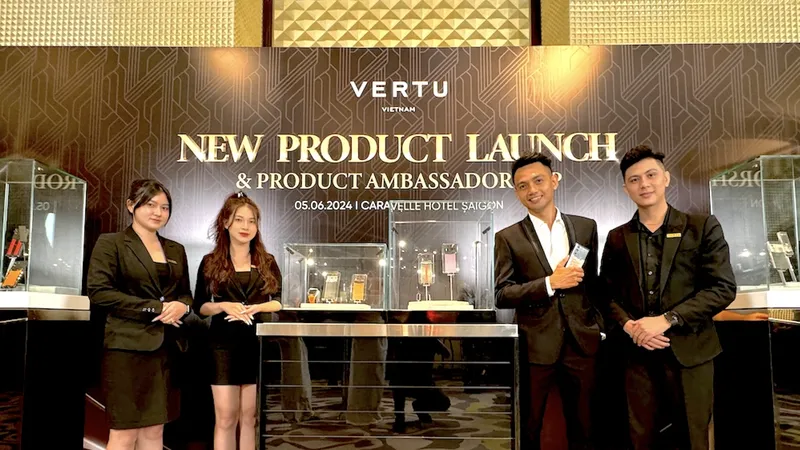 Vertu Việt Nam với đầy đủ các mặt hàng để người tiêu dùng chọn lựa