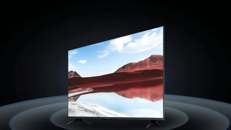 và Xiaomi TV A Pro phiên bản 2025 sở hữu tấm nền chất lượng cao, thiết kế viền mỏng sang trọng.