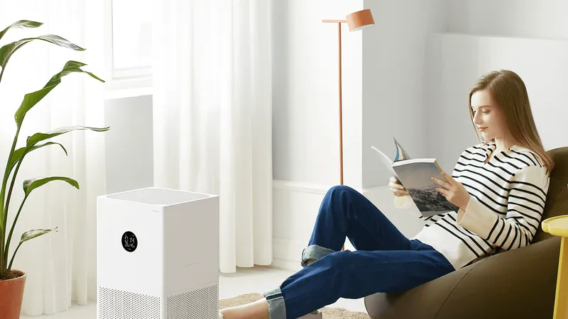 Xiaomi Smart Air Purifier 4 Lite, một sản phẩm giá tốt trong Ngày hội Xiaomi Super Grand Opening trên TikTok Shop.