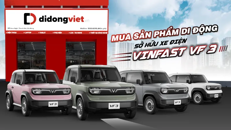 “Mua sản phẩm - sở hữu xe hơi” là chương trình đang diễn ra tại Di Động Việt.
