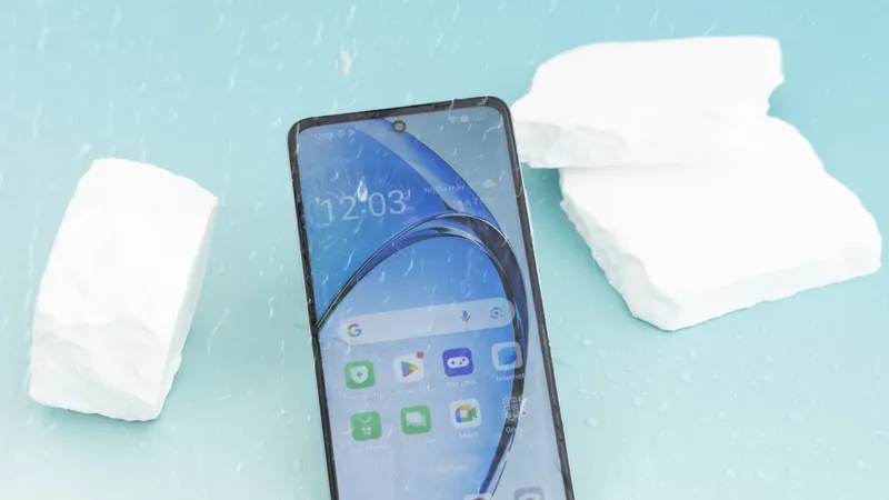 OPPO A3 và A3x còn được trang bị tính năng Cảm ứng kháng nước và Chuẩn kháng nước kháng bụi IP54