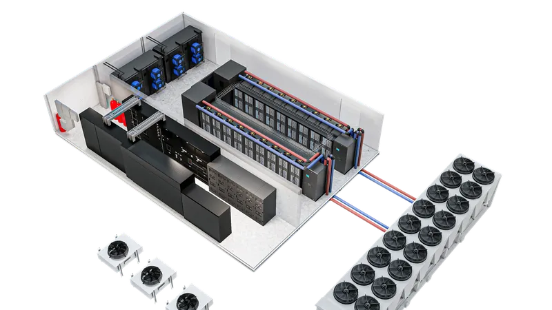 Giải pháp trung tâm dữ liệu mô đun lắp ráp sẵn của Vertiv 