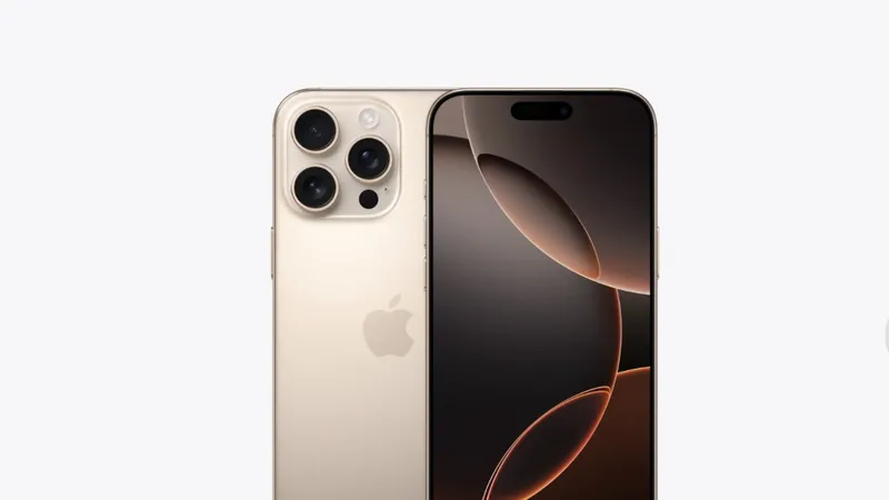 Phone 16 Pro màu sa mạc