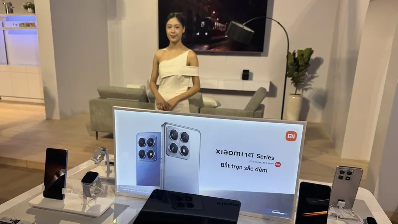 Các sản phẩm mới của Xiaomi được ra mắt vào chiều 27-9 tại TPHCM