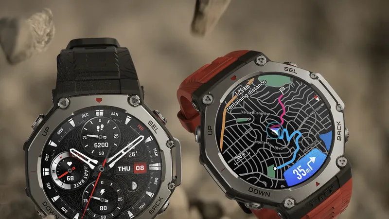 Amazfit T-Rex 3 với thiết kế mới mẻ