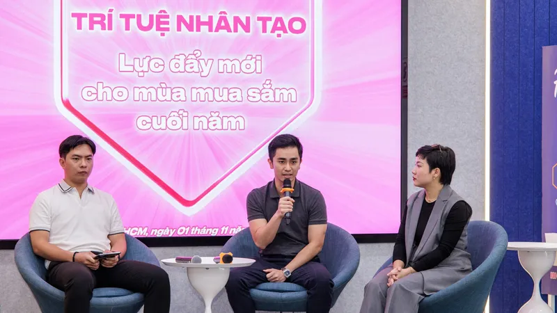 Thảo luận về xu hướng AI trong thương mại điện từ do Lazada tổ chức