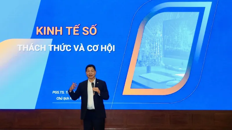 Chủ tịch HĐQT FPT Trương Gia Bình chia sẻ về Kinh tế số trong sự kiện ký kết hợp tác