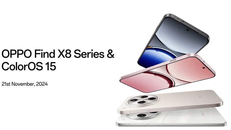 OPPO Find X8 Series ra mắt đồng thời trên toàn cầu và Việt Nam vào ngày 21-11-2024