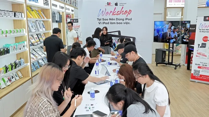 Buổi workshop “Tại sao nên dùng iPad – Vì iPad làm bao việc”