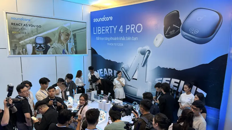 Soundcore ra mắt tai nghe Liberty 4 Pro.