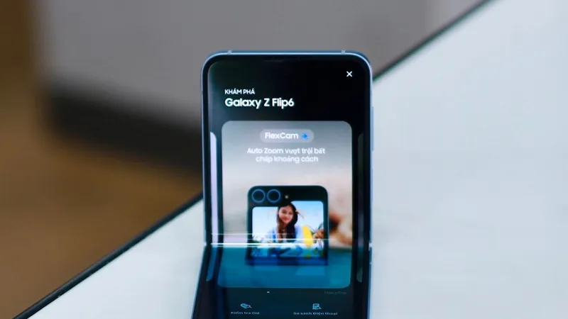 Samsung Galaxy Z Flip6 đang có giá giá 16,99 triệu đồng nhân dịp đặc biệt