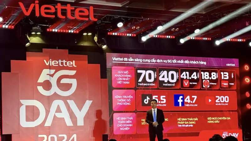 Viettel công bố các khách hàng tiềm năng của 5G dựa trên số lượng khách hàng của nhà mạng này
