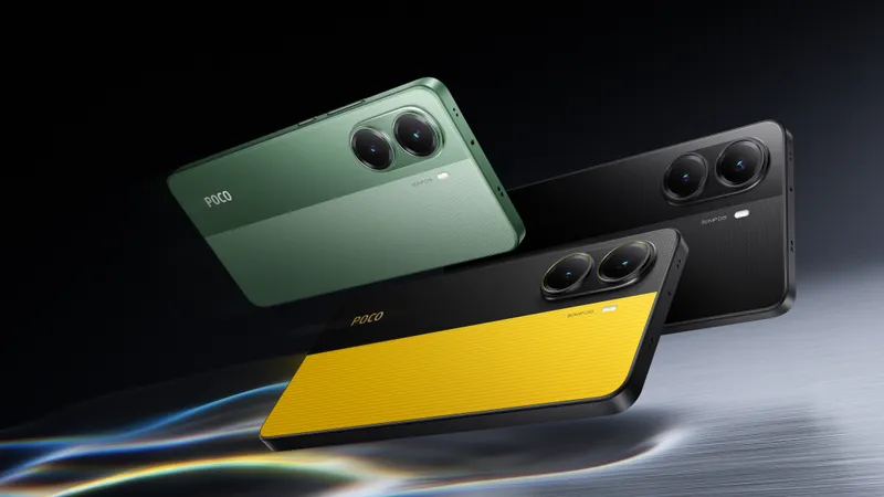 POCO X7 Pro, một trong những sản phẩm của POCO X7 Series