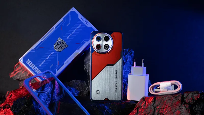 PARK 30 Pro phiên bản Đỏ Optimus Prime.