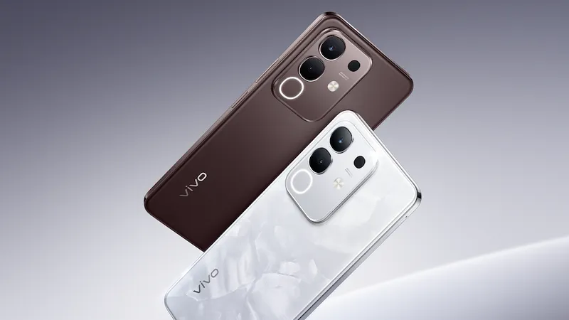 vivo Y29 sở hữu mặt lưng chắc chắn với hai phiên bản màu thời thượng: Trắng Thạch Anh và Nâu Mocha