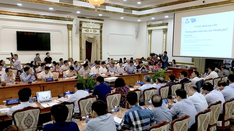 Trong thời gian qua, TPHCM đã có nhiều chương trình để thúc đẩy ứng dụng AI phát triển kinh tế - xã hội