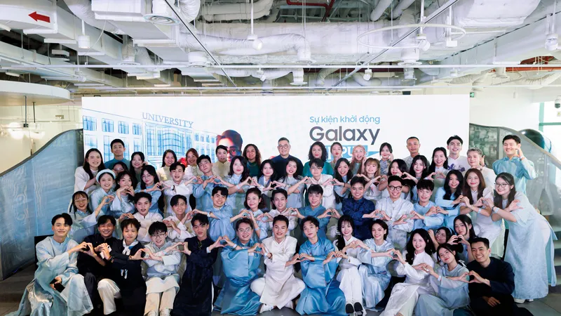 Các bạn trẻ tham dự Galaxy Campus Friends mùa 2 – Hành trình trải nghiệm và phát triển