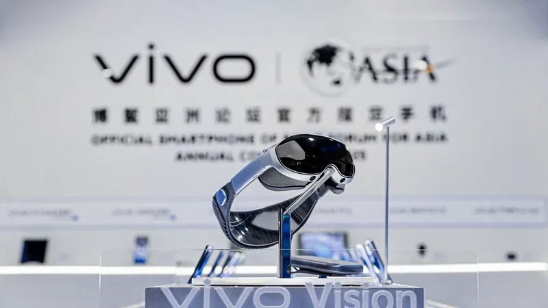 Kính thực tế hỗn hợp (MR) có tên là vivo Vision