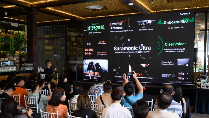 Đông đảo bạn trẻ đến với workshop “Saramonic Ultra - Pro for Pro”