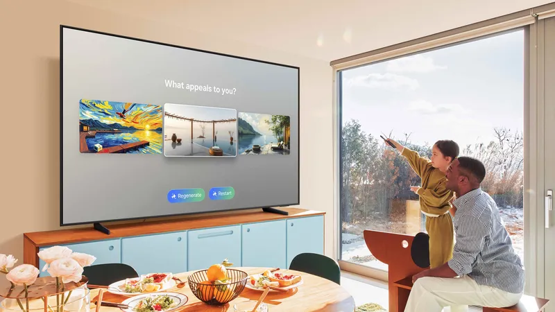 Samsung mang đến nhiều tính năng hữu ích khi đưa AI vào TV