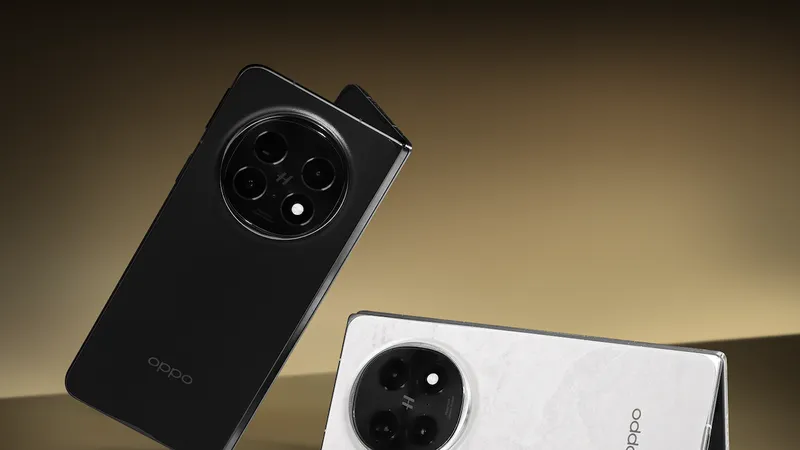 OPPO Find N5 chỉ mỏng 8,93mm và nhẹ 229g