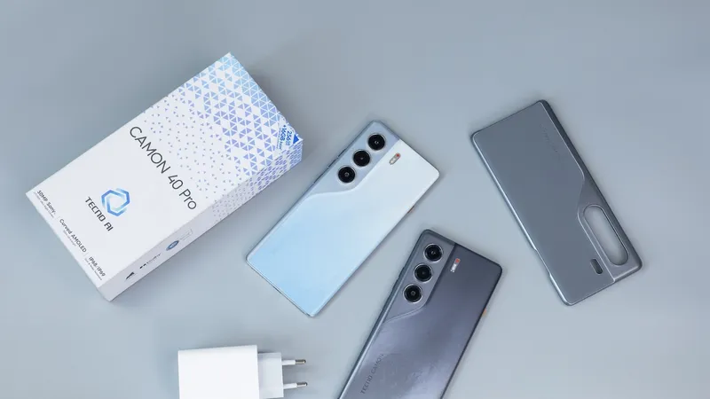 CAMON 40 PRO với các màu sắc trẻ trung