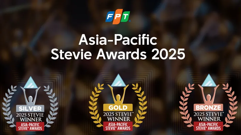 Các giải thưởng FPT nhận từ Asia-Pacific Stevie Awards 2025