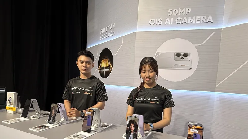 realme đã ra mắt sản phẩm realme 14T 5G và realme 14 5G tại thị trường Việt Nam