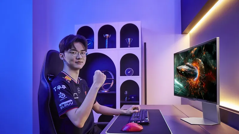 Samsung chiếm 21% thị phần toàn cầu trong phân khúc màn hình chơi game năm 2024