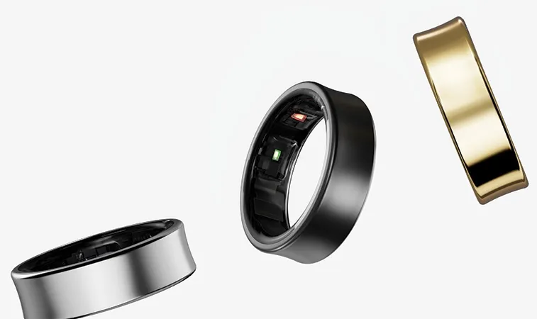 Galaxy Ring với ba màu sắc.
