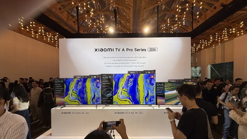 TV A Series 2026 của Xiaomi đã ra mắt tại TPHCM