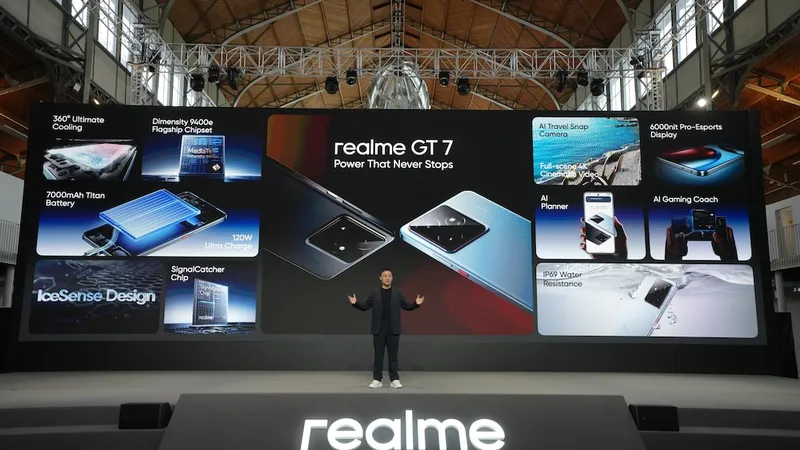 realme GT 7 Series với những công nghệ được công bố