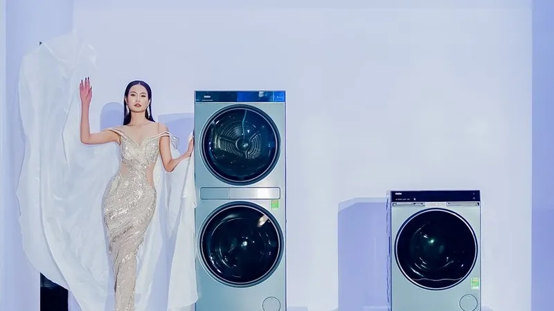 Haier gia nhập thị trường Việt Nam với các sản phẩm máy giặt
