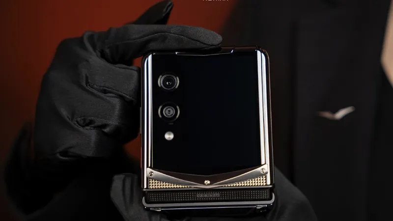 Vertu Quantum Flip vừa xuất hiện tại Việt Nam