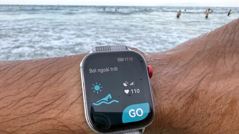 Huawei Watch Fit 4 không chỉ thời trang mà còn có thể tham gia các hoạt động thể thao 