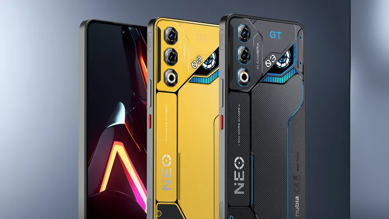 nubia NEO 3 GT 5G, sản phẩm dành cho cộng đồng eSports