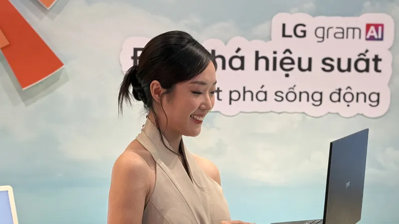 LG gram AI 2025 siêu nhẹ, sản phẩm đáng mong đợi của LG