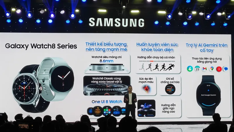 Người dùng đã có thể đặt trước Galaxy Watch8 Series tại các hệ thống bán lẻ