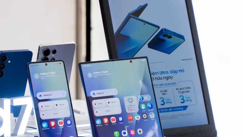 Bộ đôi Galaxy Z mới của Samsung